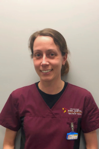 Bonnie, head technologist at Edmonton West Animal Hospital